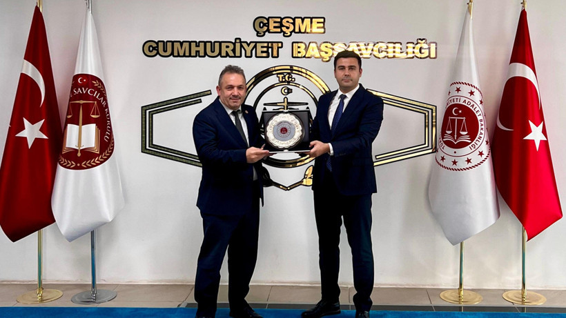 Adli Tıp Kurumu Başkanı Aslıyüksek'ten Başsavcı Şen ve Komisyon Başkanı Erdemir'e ziyaret