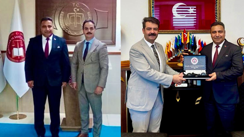 İSTE Rektörü Duruel’den Başsavcı Gül ve Komisyon Başkanı Yağcı'ya nezaket ziyareti