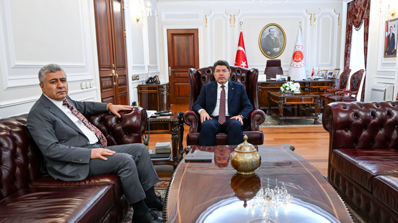 Bakan Tunç, Yargıtay Başsavcısı Şentürk’le bir araya geldi