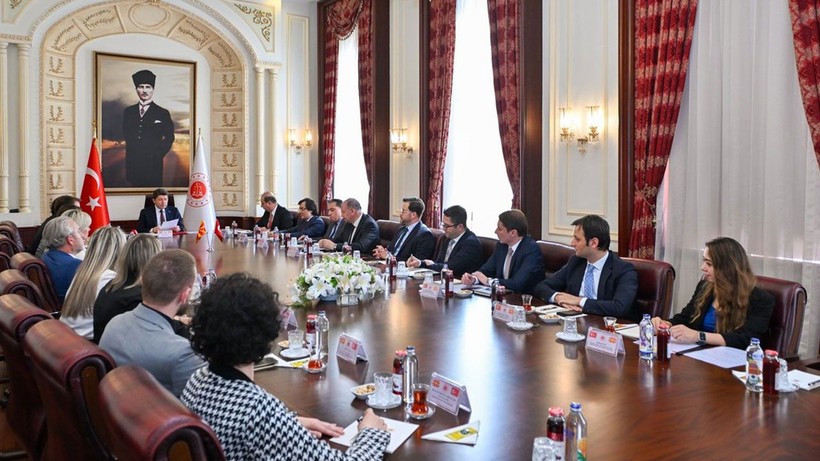 Kuzey Makedonya heyeti Ankara'da! Hukuk alanında iş birliği güçleniyor - Resim: 2