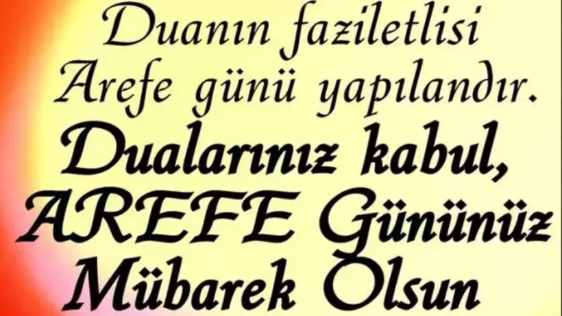 Resimli arefe günü mesajları: Kısa, uzun, dualı ve resimli, en güzel arife günü mesajları ve sözleri - Resim: 9