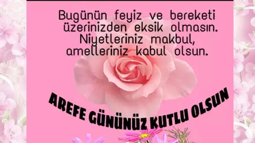 Resimli arefe günü mesajları: Kısa, uzun, dualı ve resimli, en güzel arife günü mesajları ve sözleri - Resim: 6