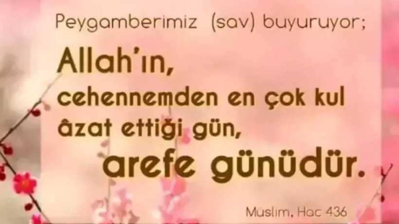 Resimli arefe günü mesajları: Kısa, uzun, dualı ve resimli, en güzel arife günü mesajları ve sözleri - Resim: 2