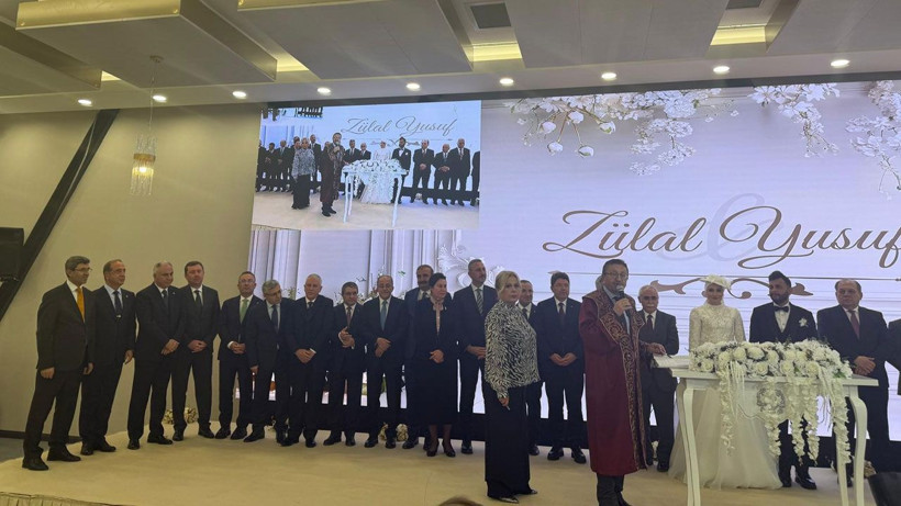 Yargı teşkilatını buluşturan nikah! Bakan Yardımcısı Heybet'in kızı evlendi - Resim: 1