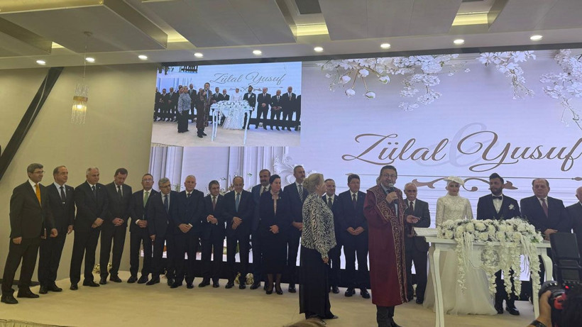 Yargı teşkilatını buluşturan nikah! Bakan Yardımcısı Heybet'in kızı evlendi - Resim: 2