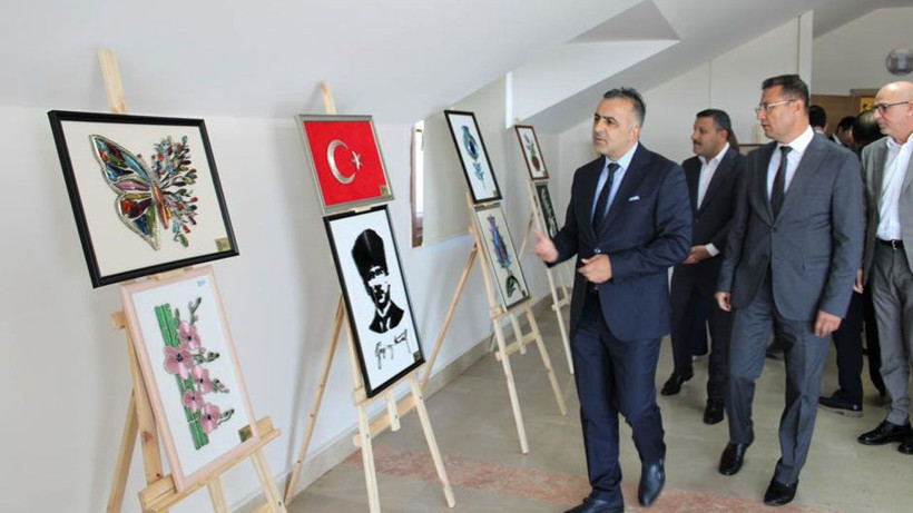 Başsavcı Vekili Sancar da açılışa katıldı! Yükümlülere destek sergisi açıldı - Resim: 2