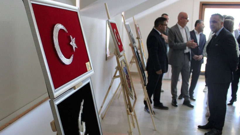 Başsavcı Vekili Sancar da açılışa katıldı! Yükümlülere destek sergisi açıldı - Resim: 4