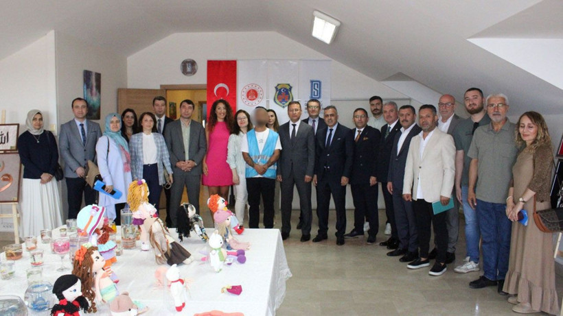 Başsavcı Vekili Sancar da açılışa katıldı! Yükümlülere destek sergisi açıldı - Resim: 1