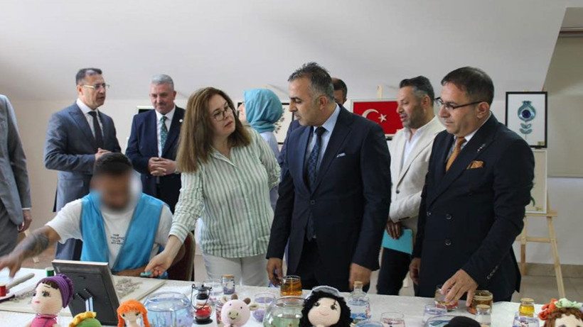 Başsavcı Vekili Sancar da açılışa katıldı! Yükümlülere destek sergisi açıldı - Resim: 5