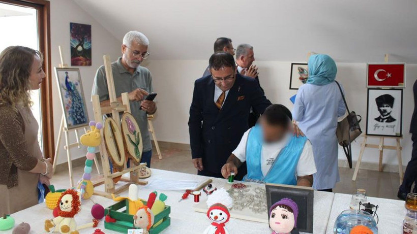 Başsavcı Vekili Sancar da açılışa katıldı! Yükümlülere destek sergisi açıldı - Resim: 6