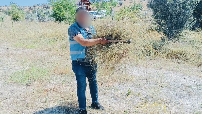 Konya'da yükümlüler Adalet Ormanı'nın bakımını yaptı! Doğa sevgisi aşılandı - Resim: 4