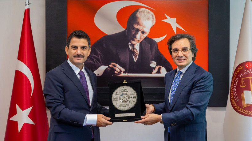 Türkiye Adalet Akademisi'nden Fuzuli Aydoğdu ve Turan Kuloğlu'na hayırlı olsun ziyareti - Resim: 3