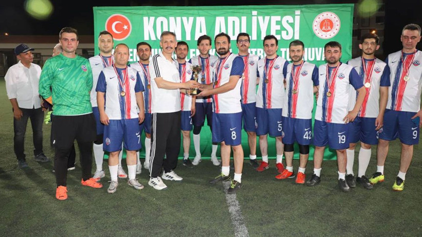 Konya Cumhuriyet Başsavcılığı'ndan 15 Temmuz anması! Şehitler için sahaya çıktılar - Resim: 4