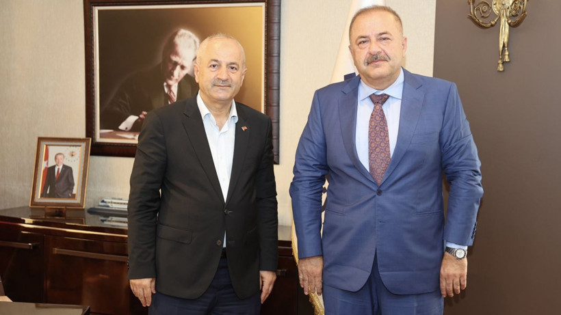 Başsavcı Uslu'dan Başkan Büyükgöz'e ziyaret! Fikir alışverişinde bulunuldu - Resim: 2
