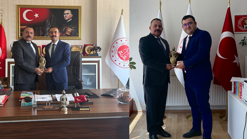 Başsavcı ve Adalet komisyonu başkanına ziyaret - Resim: 4