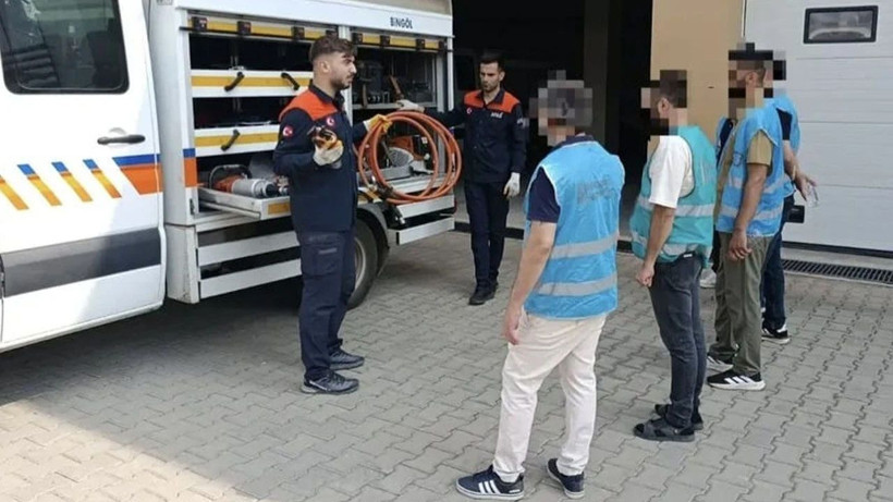 Başsavcı Sert öncülük etti! İnfazı devam eden Yükümlülere arama-kurtarma eğitimi verildi - Resim: 3