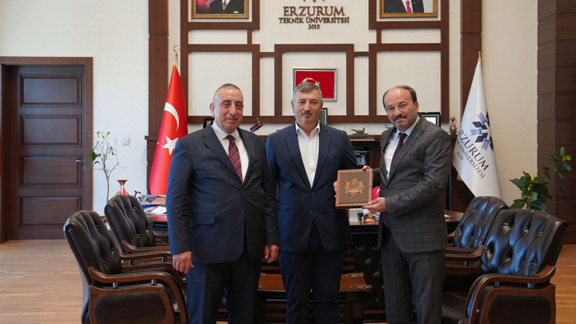 Başsavcı Bingül ve Yargıtay Üyesi Çiçekli’den Erzurum’da protokol ziyaretleri - Resim: 6