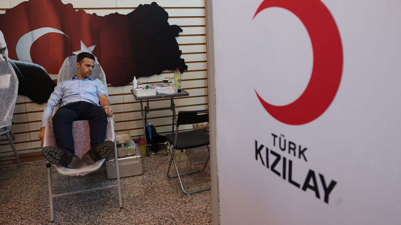 CTE'den kan bağışı kampanyasına gönüllü destek! Madalya takdim edildi - Resim: 2