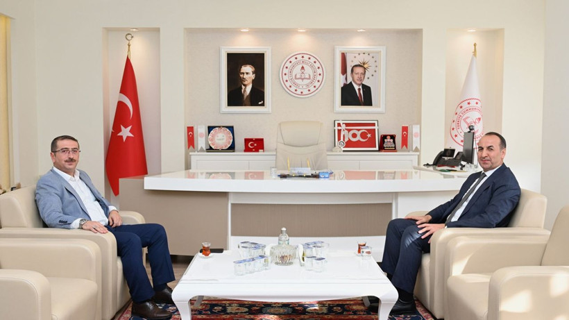 Başsavcı İsmet Çınar'dan Halil Yücel'e iade-i ziyaret - Resim: 3