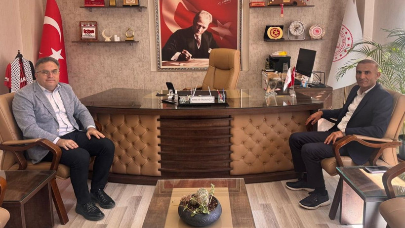 Başsavcı Vekili Alçık'tan Tiryakioğlu'na ziyaret - Resim: 2