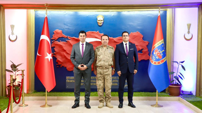 Başsavcı Genç ve Komisyon Başkanı Ateş'ten İl Jandarma Komutanı Tombul'a ziyaret - Resim: 2