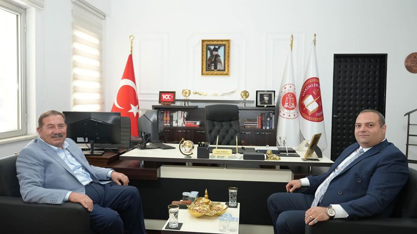 Başkan Topuz'dan Başsavcı Tekgül'e ziyaret - Resim: 3