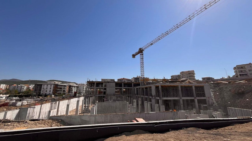 Aliağa'daki yeni adliye binasında çalışmalar sürüyor! "Bu yıl sonunda bitirmeyi planlıyoruz" - Resim: 1