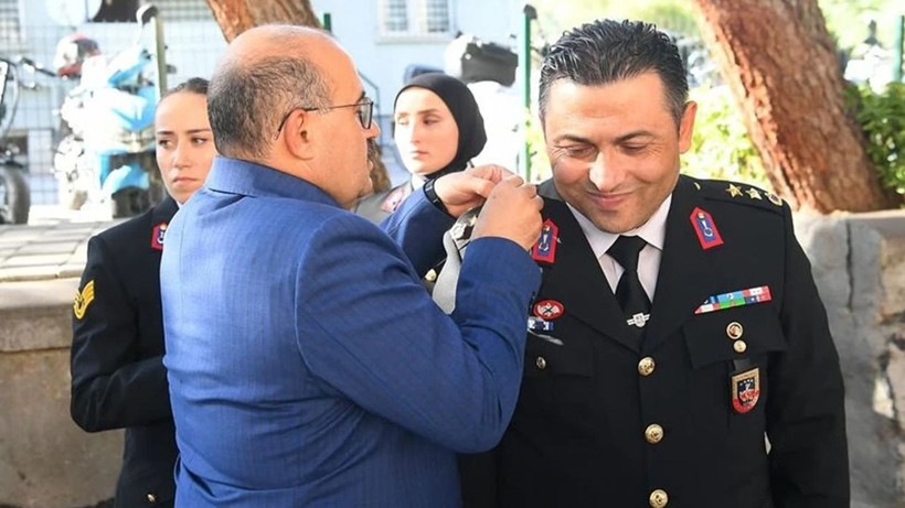 Başsavcı Abdülkadir Akın Terfi Töreni'nde! Rütbeleri Vali İsmail Ustaoğlu taktı - Resim: 3