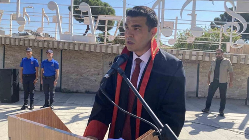 Alaşehir'de yeni adli yıl resepsiyonla kutlandı! Başsavcı Tuncay hukukun üstünlüğüne dikkat çekti - Resim: 5