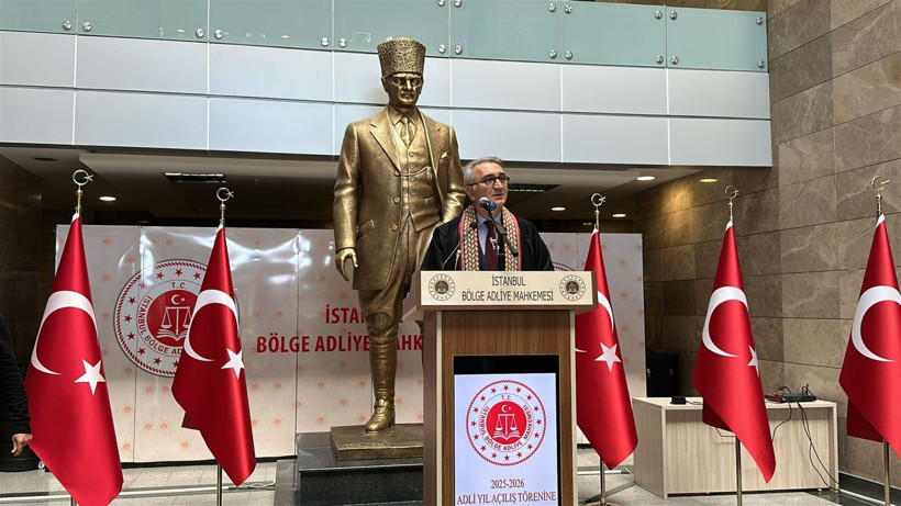 İstanbul BAM'da adli yıl açılış töreni! Emekliliğe ayrılan yargı mensupları uğurlandı - Resim: 4