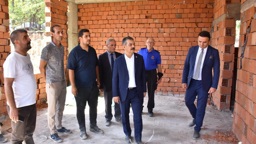 Başsavcı Yeğin yapımı süren çocuk eğitimevinde incelemelerde bulundu - Resim: 2