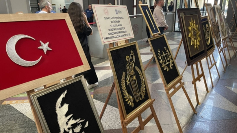 Bursa Adliyesi'nde "El Sanatları Sergisi" açıldı - Resim: 5