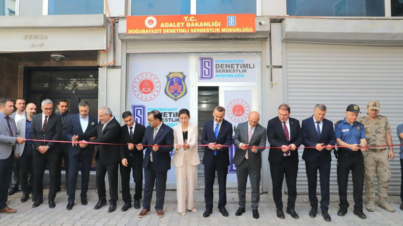 Doğubayazıt Denetimli Serbestlik Müdürlüğü binası açıldı! - Resim: 1