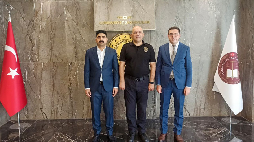 İl Emniyet Müdürü Tecimer'den Başsavcı Aydoğan ve Komisyon Başkanı Akdoğan'a veda ziyareti - Resim: 1