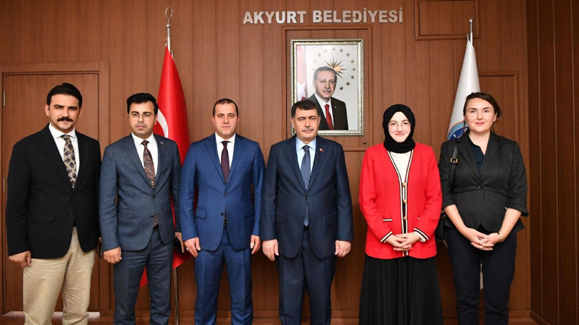 Ankara Valisi Vasip Şahin'den ilçe protokolüne ziyaret! Çalışmalar hakkında bilgi aldı - Resim: 5