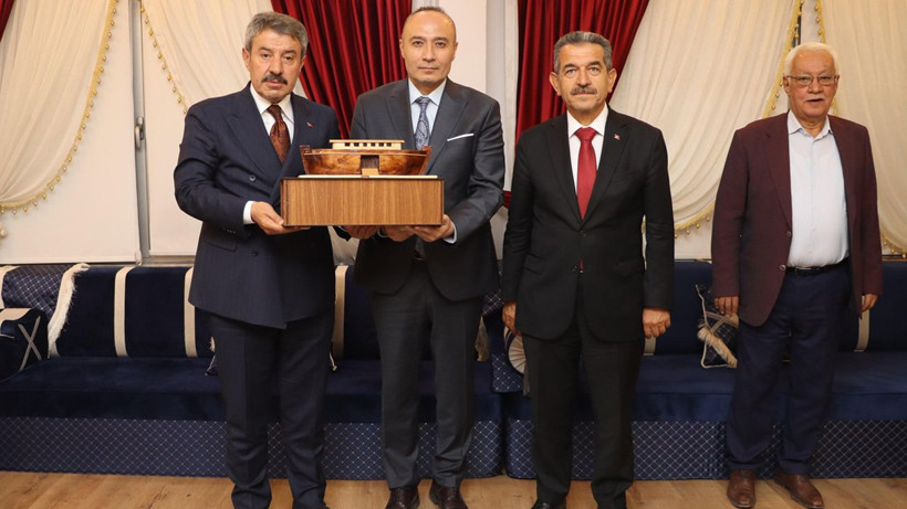 İl protokolü, İl Emniyet Müdürü Büyükleblebici için düzenlenen veda programına katıldı - Resim: 2