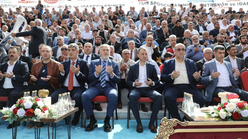 Kahramanmaraş’ta Bertiz Boyalı Güreş Festivali coşkusu! Başsavcı Tiryaki de katıldı - Resim: 1