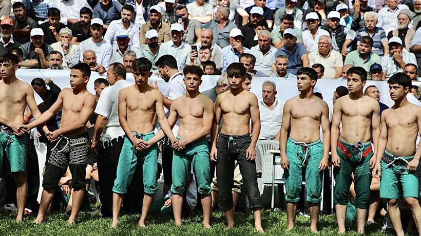 Kahramanmaraş’ta Bertiz Boyalı Güreş Festivali coşkusu! Başsavcı Tiryaki de katıldı - Resim: 3