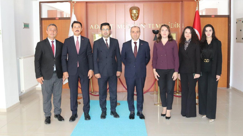 HSK Üyesi Özdemir'in Ankara'daki temasları sürüyor! Yargı mensuplarıyla bir araya geldi - Resim: 6