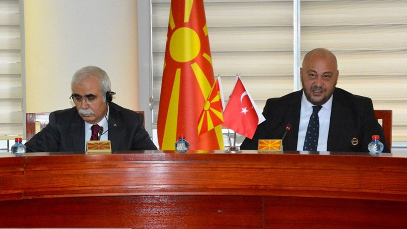 Kuzey Makedonya'yı ziyaret etti! AYM Başkanı Özkaya mevkidaşı ile görüştü - Resim: 6