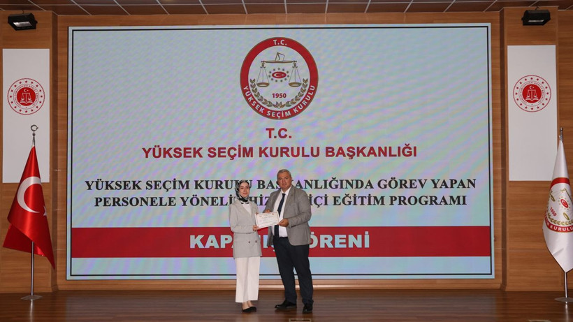 YSK'da görevli personel için tören! Başsavcı Çelik de katıldı - Resim: 2