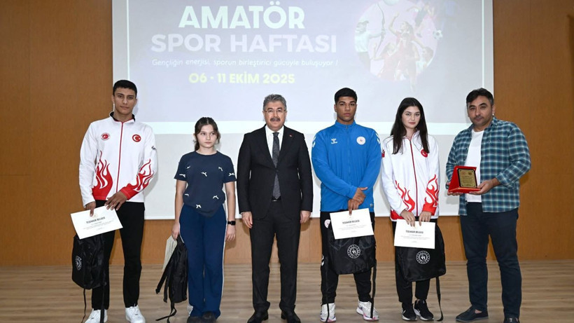 Amatör Spor Haftası kapsamında ödül töreni! Başsavcı Arısoy da katıldı - Resim: 2