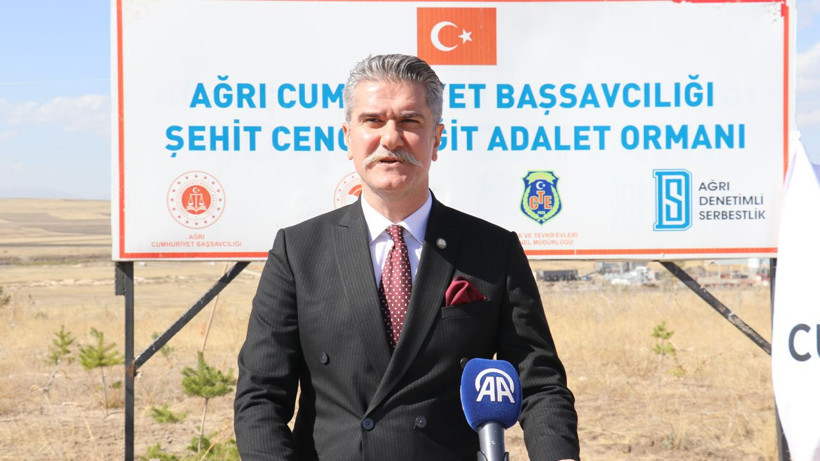 Yükümlüler yeni başlangıç için fidan dikti! Başsavcı Çalış da eşlik etti - Resim: 3