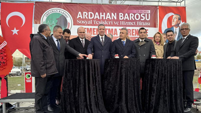 Ardahan Barosu hizmet binasının temeli atıldı! Başsavcı Yavuz da törene katıldı - Resim: 7