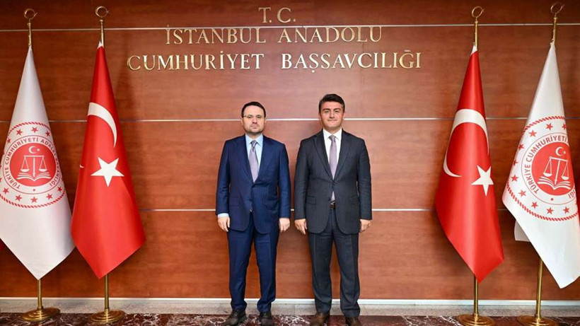 Başsavcı Gürlek'ten Başsavcı Dönmez'e ziyaret - Resim: 2