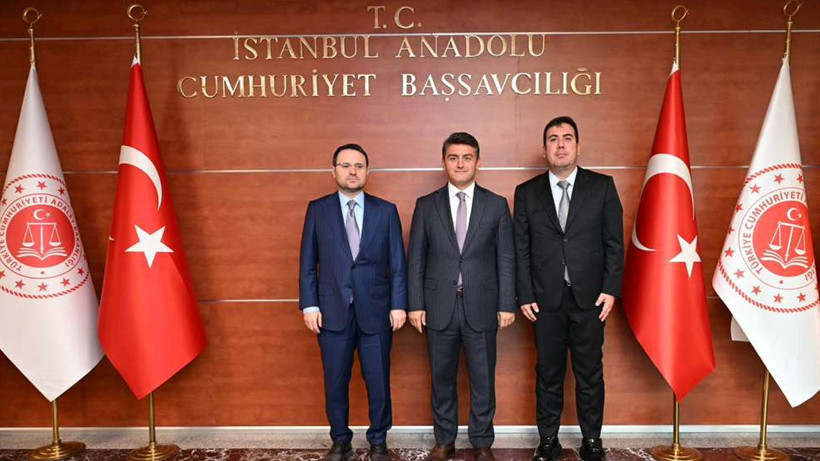 Başsavcı Gürlek'ten Başsavcı Dönmez'e ziyaret - Resim: 3