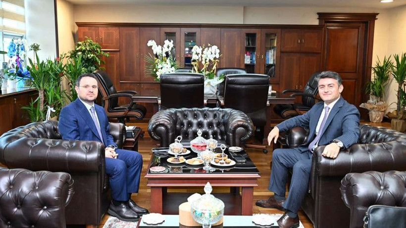 Başsavcı Gürlek'ten Başsavcı Dönmez'e ziyaret - Resim: 1