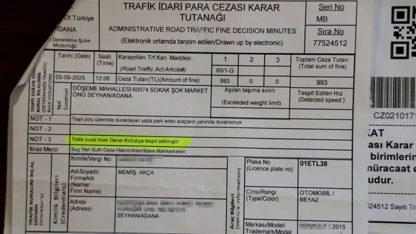 Babasına ceza yazılan avukat harekete geçti… Mahkemeden trafik cezası kararı! - Resim: 2