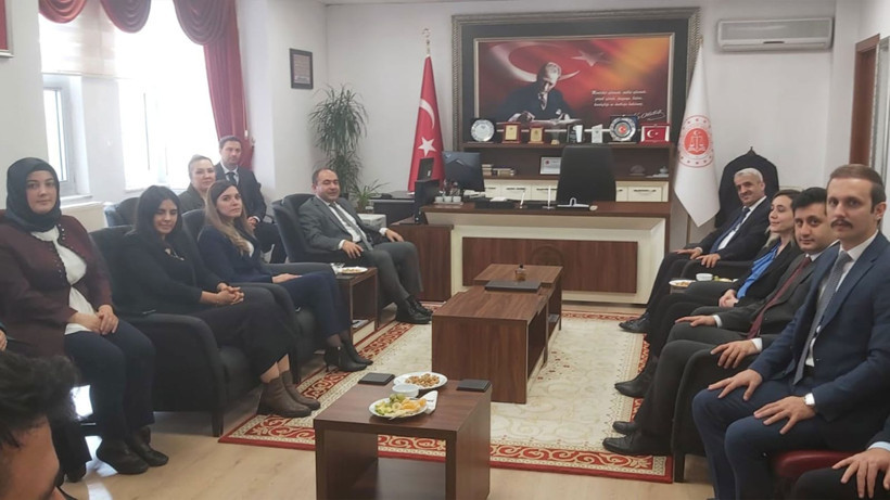 HSK Üyesi Ateş’ten, Çubuk Başsavcısı Gökdaş’a ziyaret! - Resim: 2