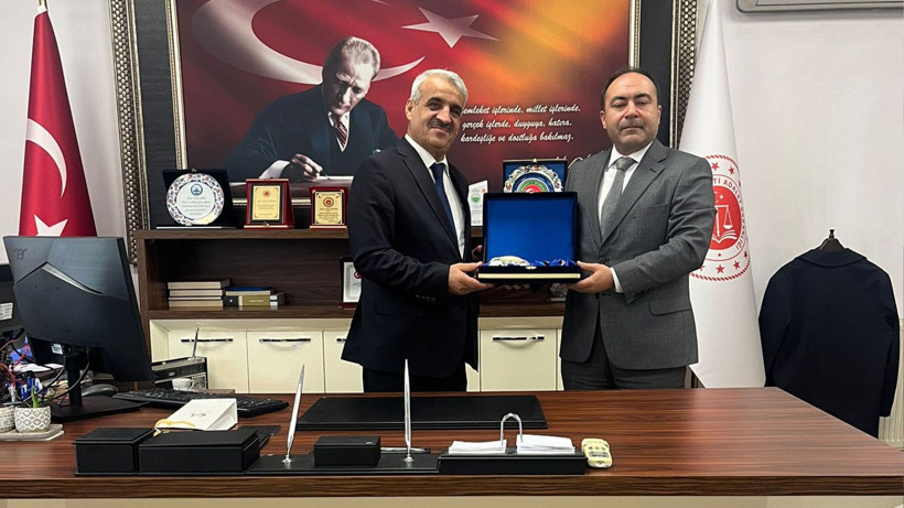 HSK Üyesi Ateş’ten, Çubuk Başsavcısı Gökdaş’a ziyaret! - Resim: 3